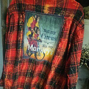 Angry minnow flannel